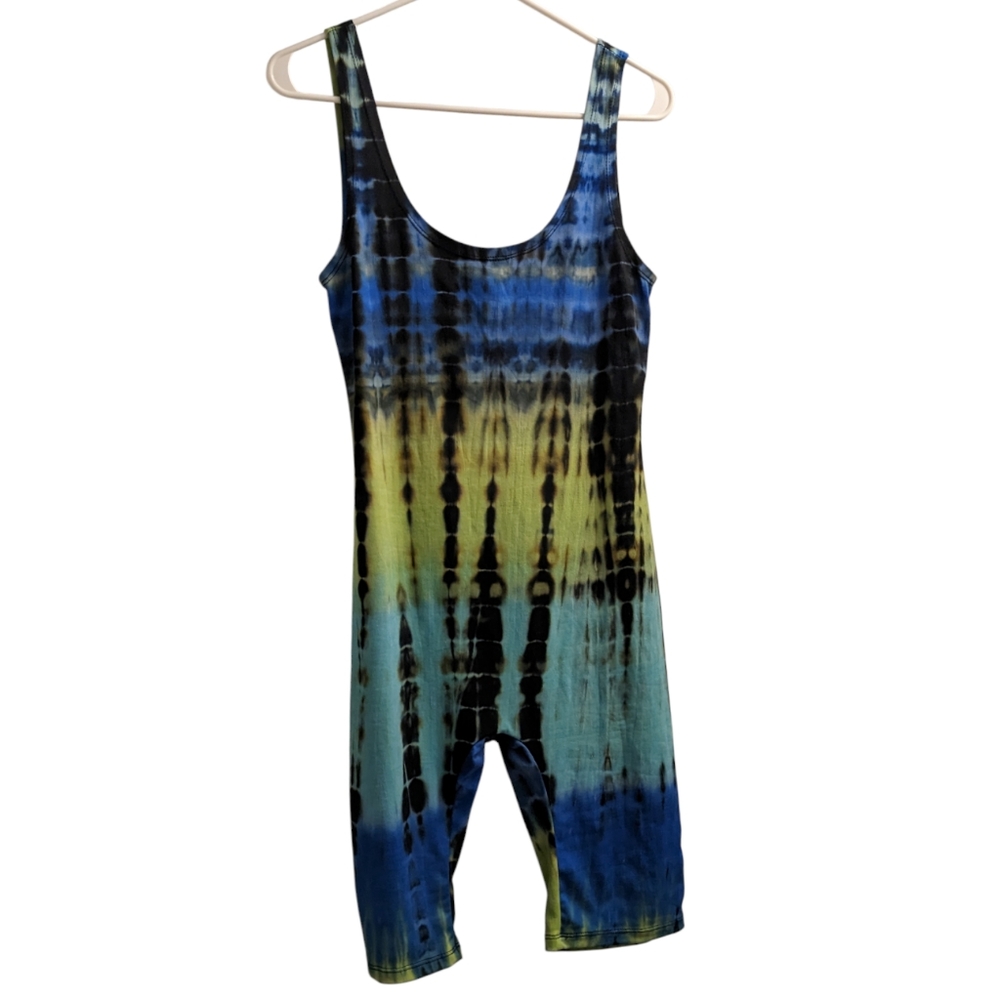 SJL Apparel Tie-Dye Sleeveless Jumpsuit L (Jrs)